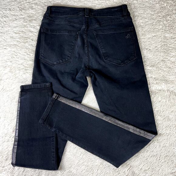 DL1961 Premium Denim Florence Crop Mid Rise Skinny Leg Denim Jean in Otis 24 - Picture 4 of 10